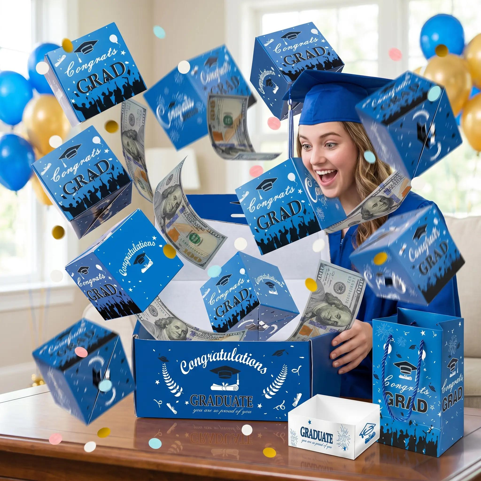 Outdoor Adventure Box - 2026 Graduation Explosion Gift Box, Bounce