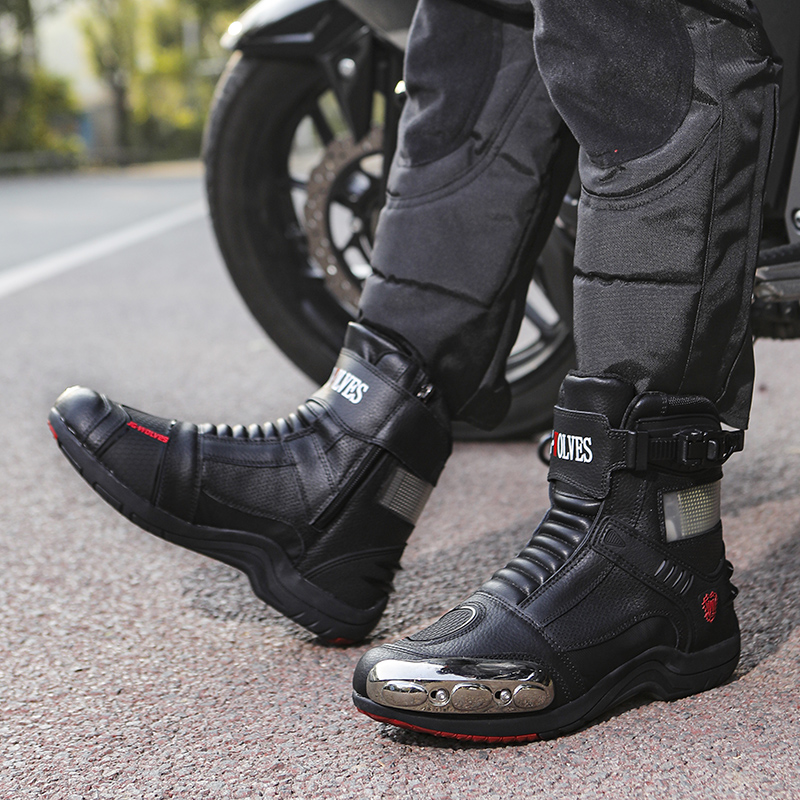 Outdoor Adventure Brands - Wear-resistant Motorcycle Boots Anti-slip Outdoor Riding