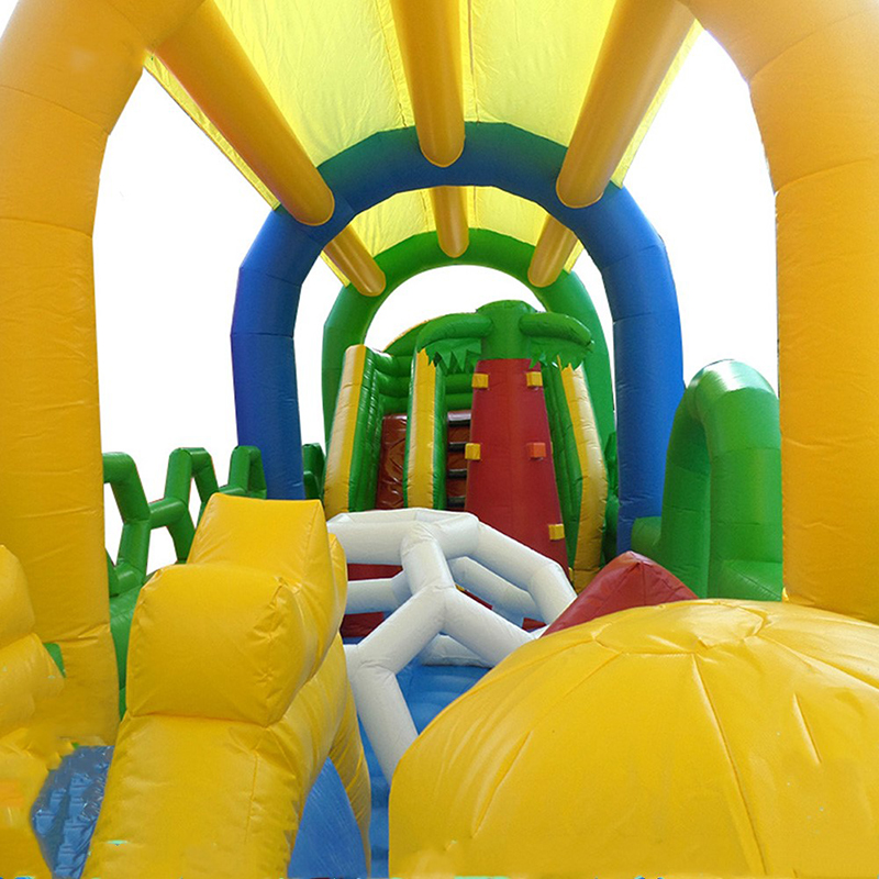 Outdoor Inflatable Challenging - đánh giá và giá Outdoor Adventure Course