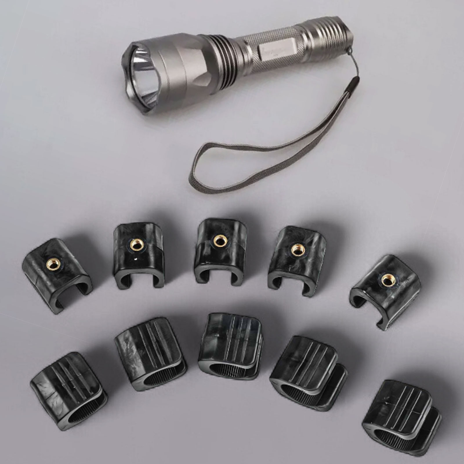 10pcs U Shaped Flashlight Hold - đánh giá và giá Outdoor Adventure U Of U