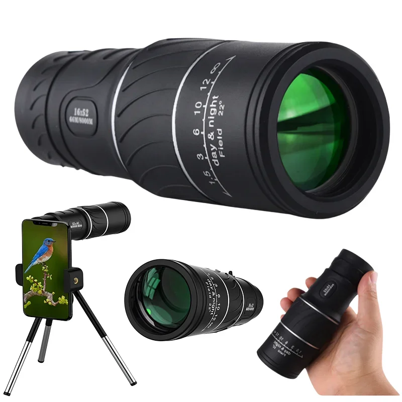 Powerful 16x52 Monocular Teles - đánh giá và giá Outdoor Adventure Watches