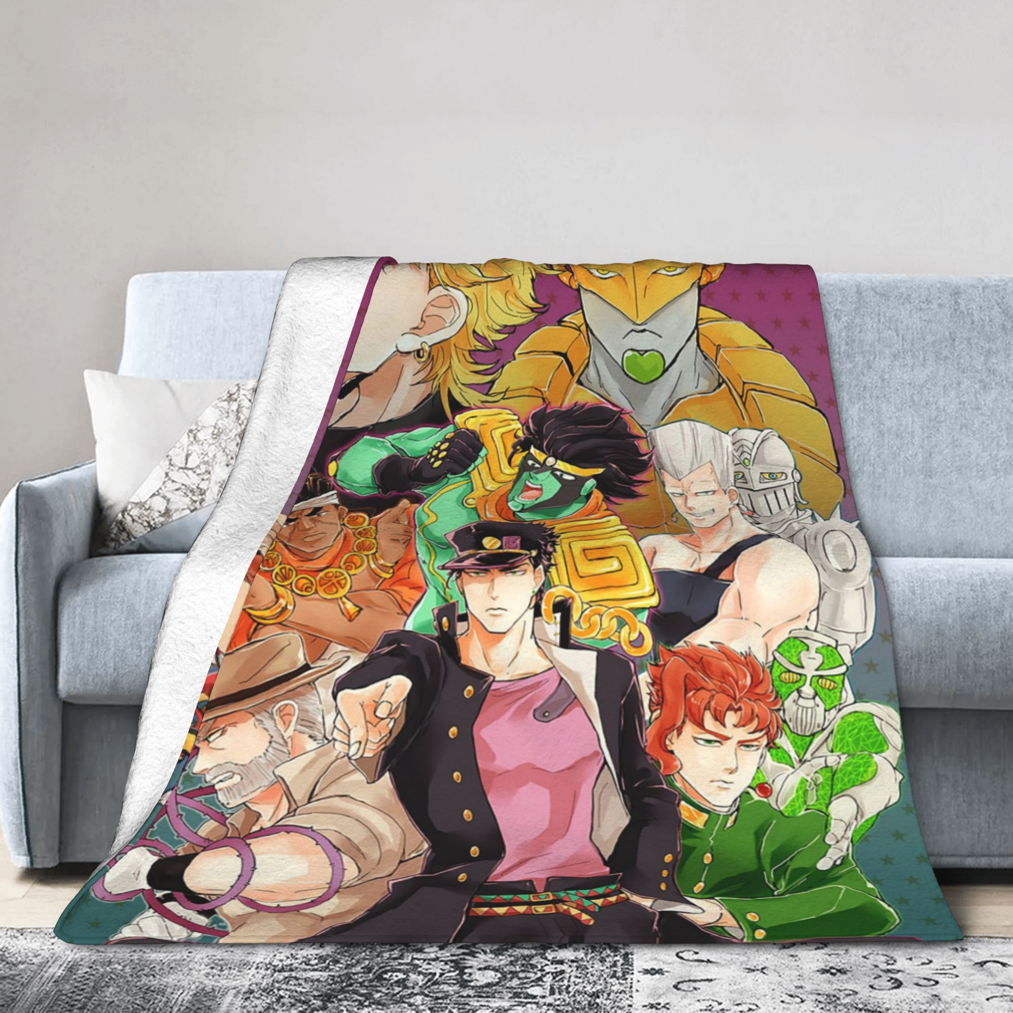 Joseph Joestar Kujo Jotaro Dio - đánh giá và giá Outdoor Adventure Quilt