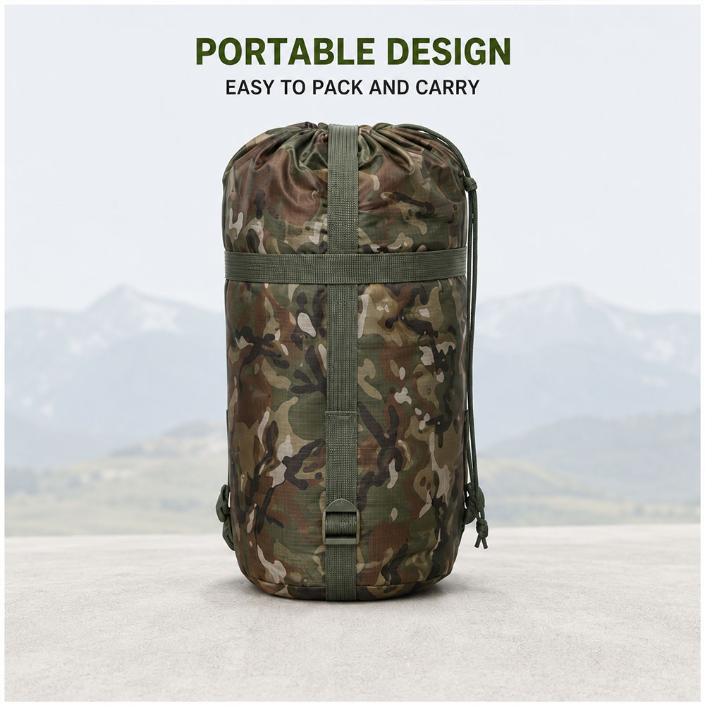Camouflage Camping Blanket wit - đánh giá và giá Outdoor Adventure Quilt