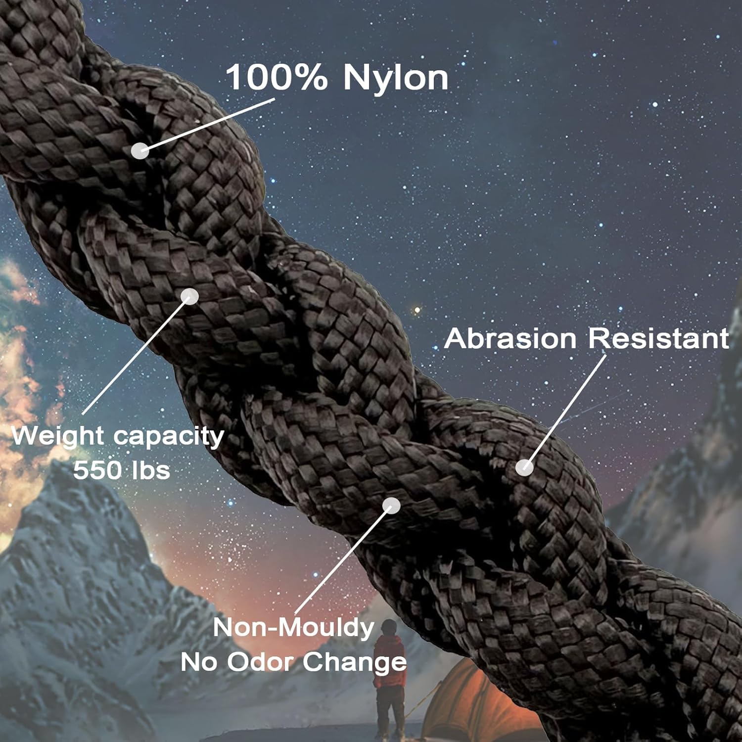 1 chiếc 550 Cáp Dây Dù Dây Mil - đánh giá và giá Paracord 550 Feet
