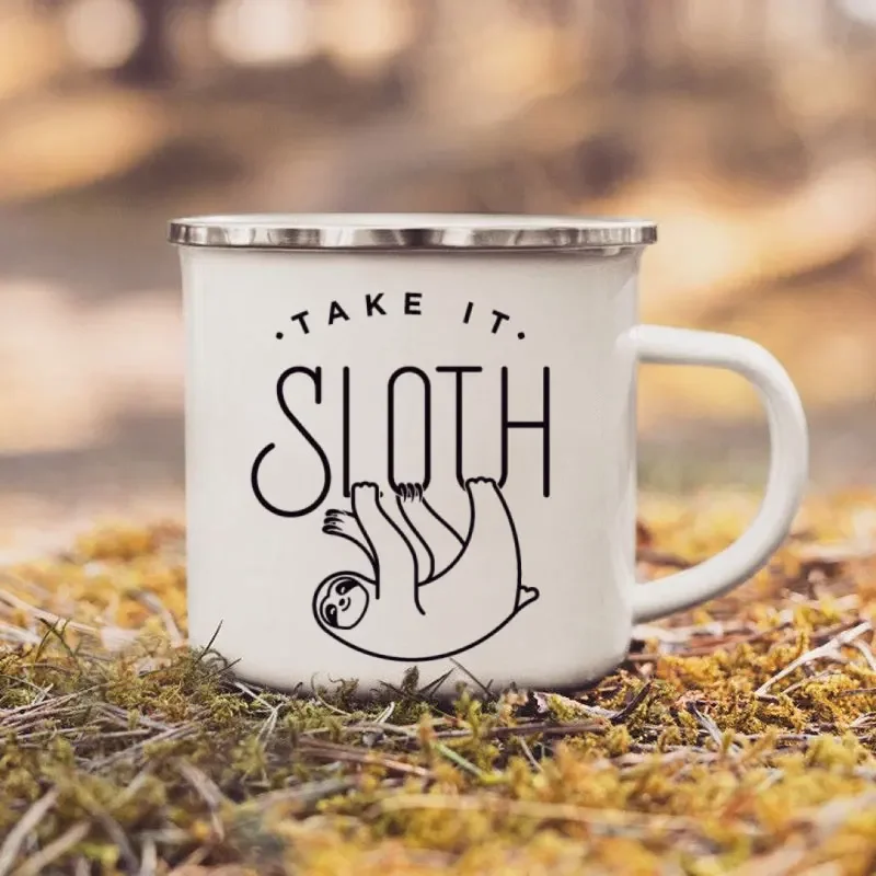 Coffee Mugs Take It Sloth Enam - đánh giá và giá Outdoor Adventure Festival